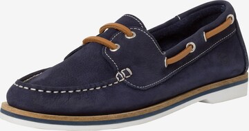 TAMARIS Mocassins in Blauw: voorkant