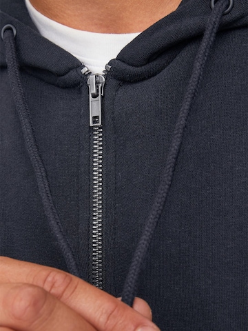 JACK & JONES Sweatjacke 'Star' in Schwarz