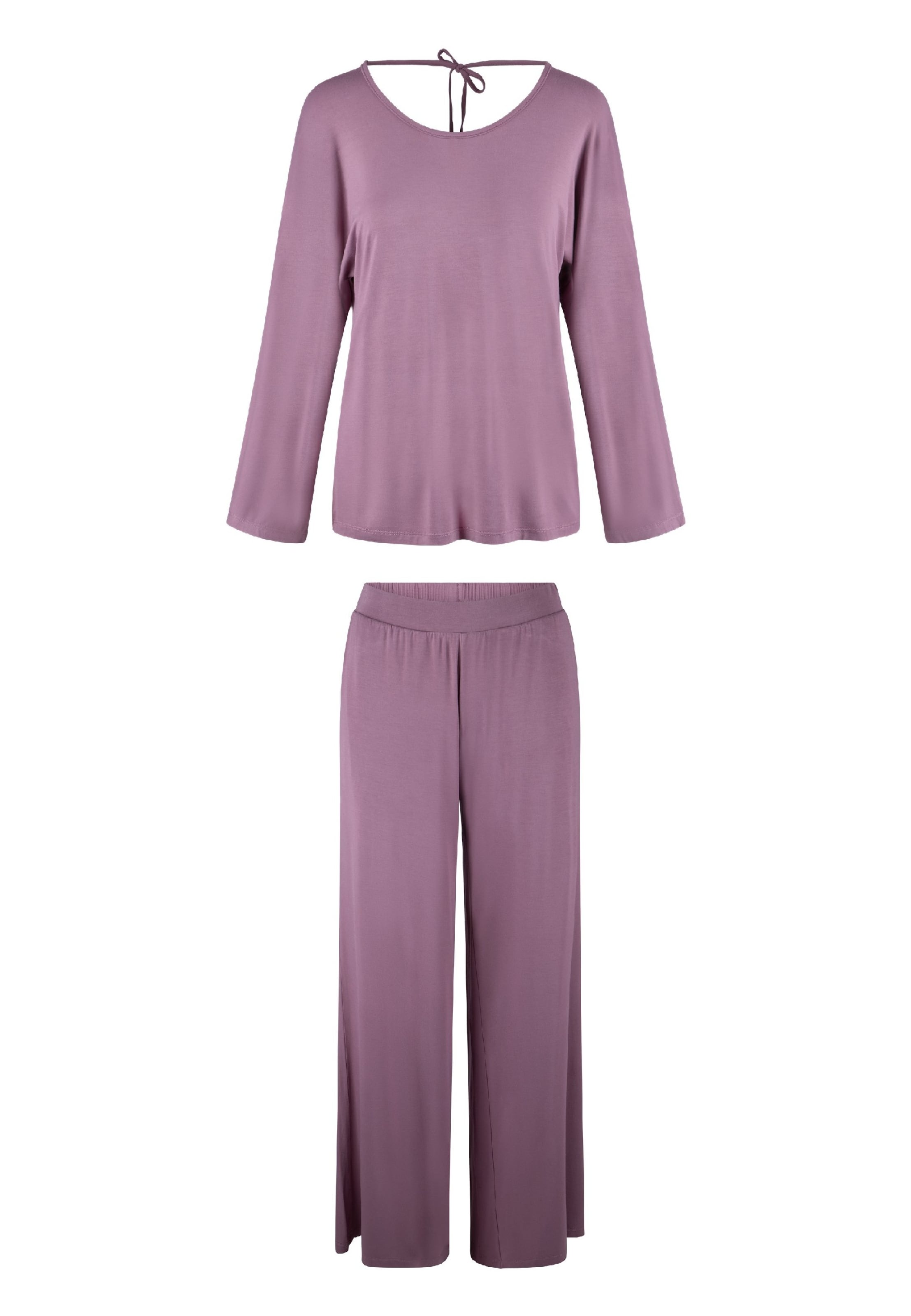 Pigiama di LingaDore in rosa: frontale