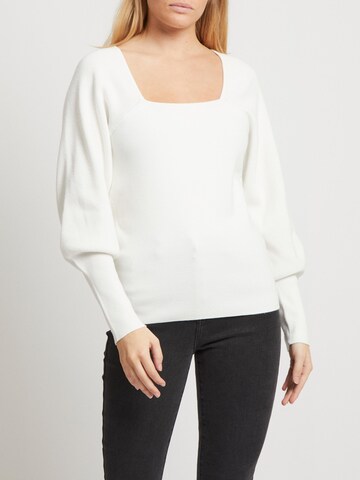 VILA Sweater 'Elli' in White