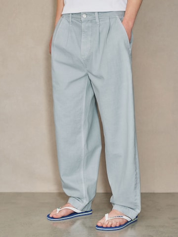 Next Barrel Дънки с набор в синьо: отпред