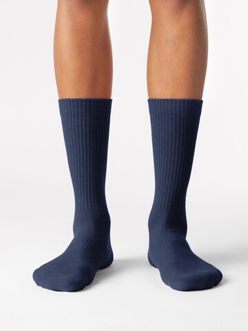 Von Jungfeld Socks 'CASUAL CLASSIC' in Blue: front
