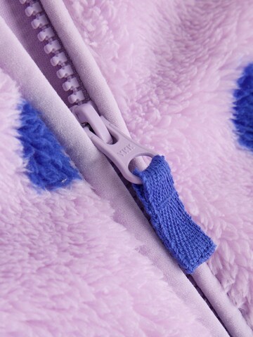 Next Fleece Jacket in Purple