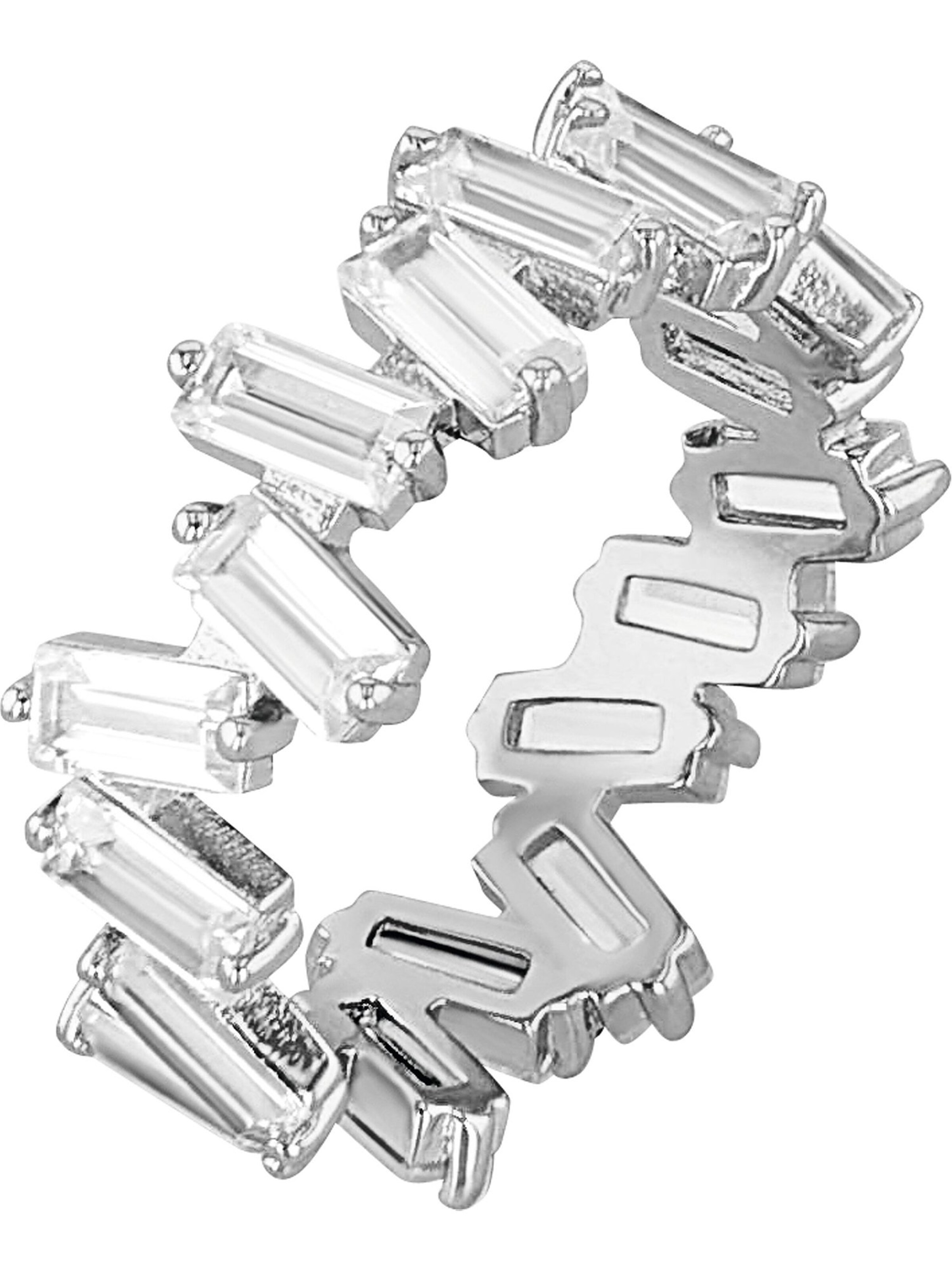 NOELANI Ring in Silber: Vorderseite