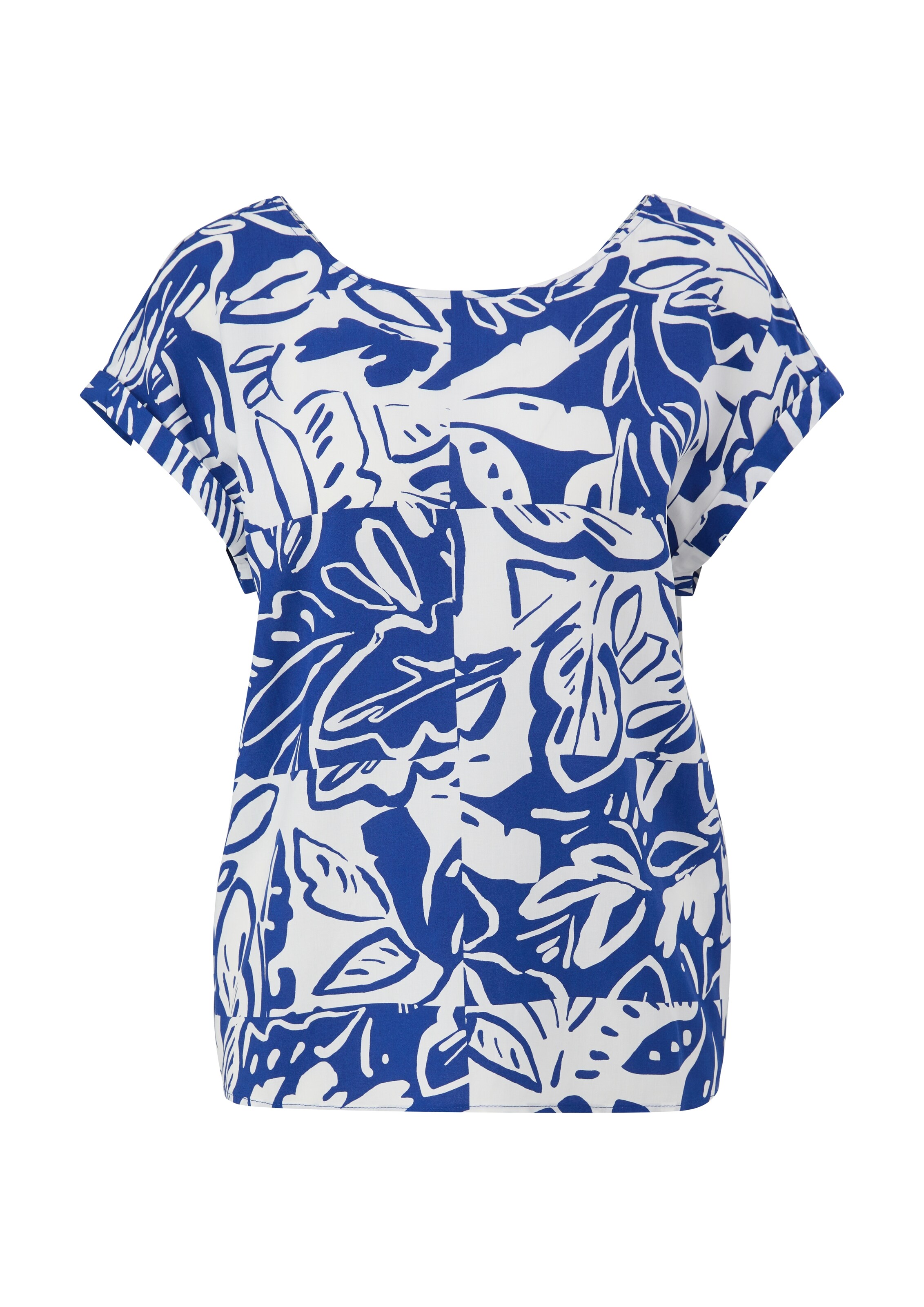 s.Oliver Bluse in Blau: Vorderseite
