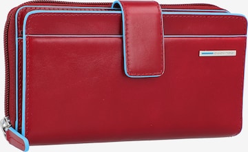 Piquadro Wallet 'Blue Square' in Red