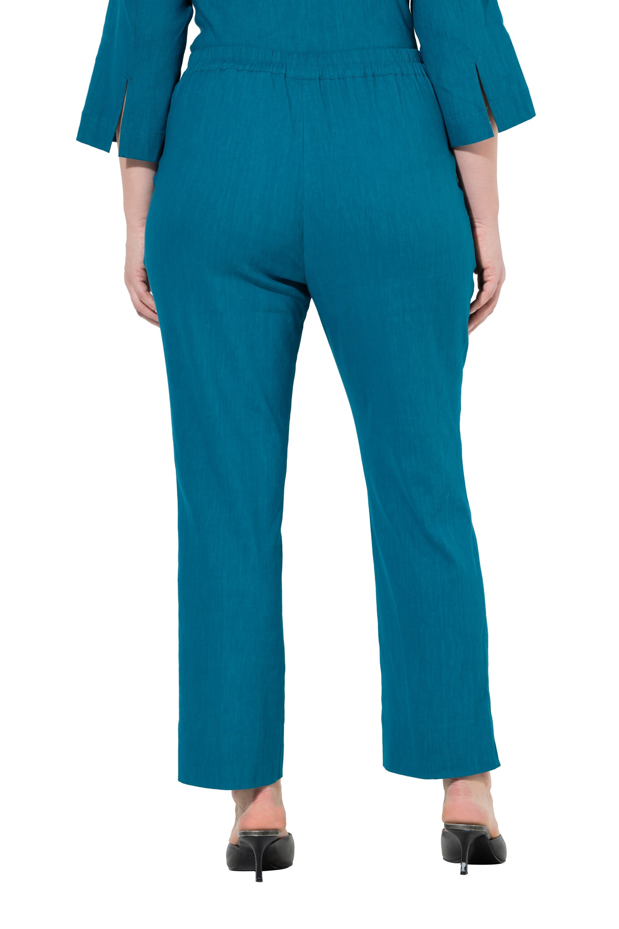 Ulla Popken Regular Broek in Blauw