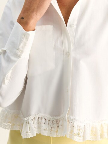 Camicia da donna di Bianco Lucci in bianco
