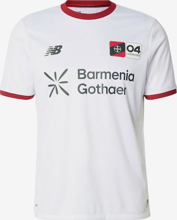balta new balance Sportiniai marškinėliai 'Bayer 04 Fourth': priekis