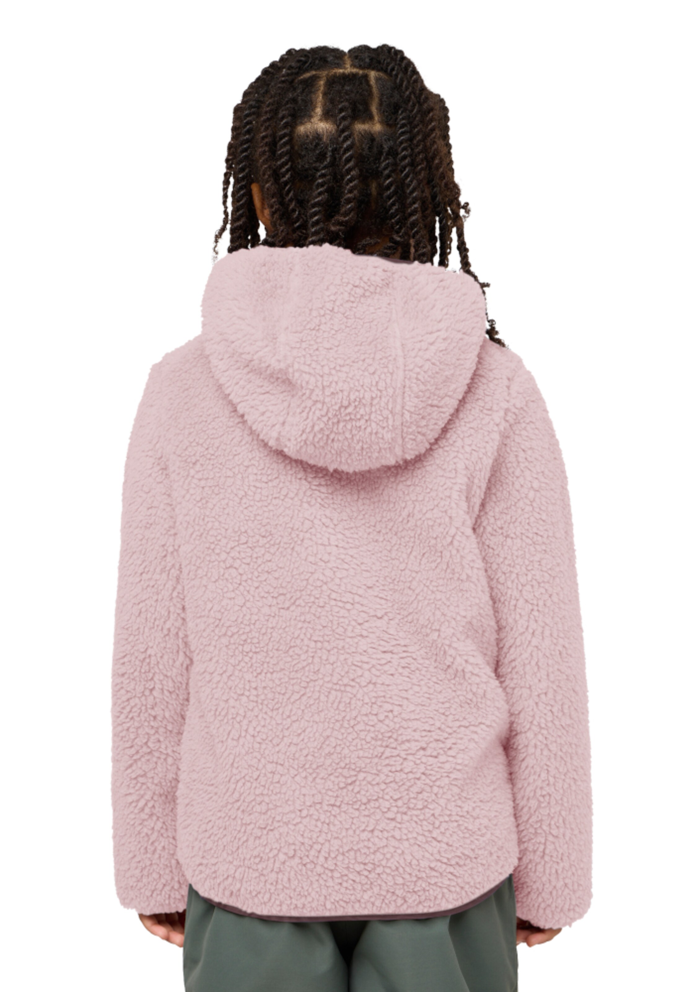 JACK WOLFSKIN Athletic Fleece Jacket in Pink