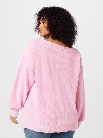 Tommy Hilfiger Curve Sweater in Pink