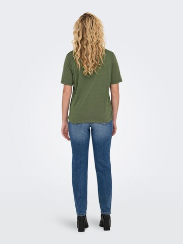 T-shirt 'ELISE' ONLY en vert