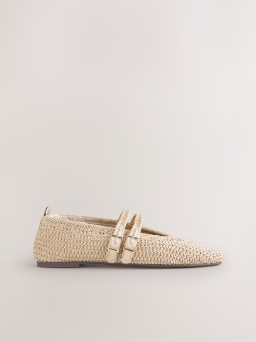 Next Strap ballerina 'Forever Comfort' in Beige