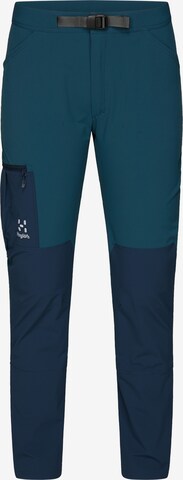 Haglöfs Outdoor Pants 'Lizard' in Blue: front