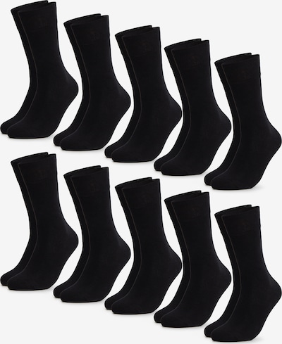 Occulto Chaussettes 'Diabetiker Goetz' en noir, Vue avec produit