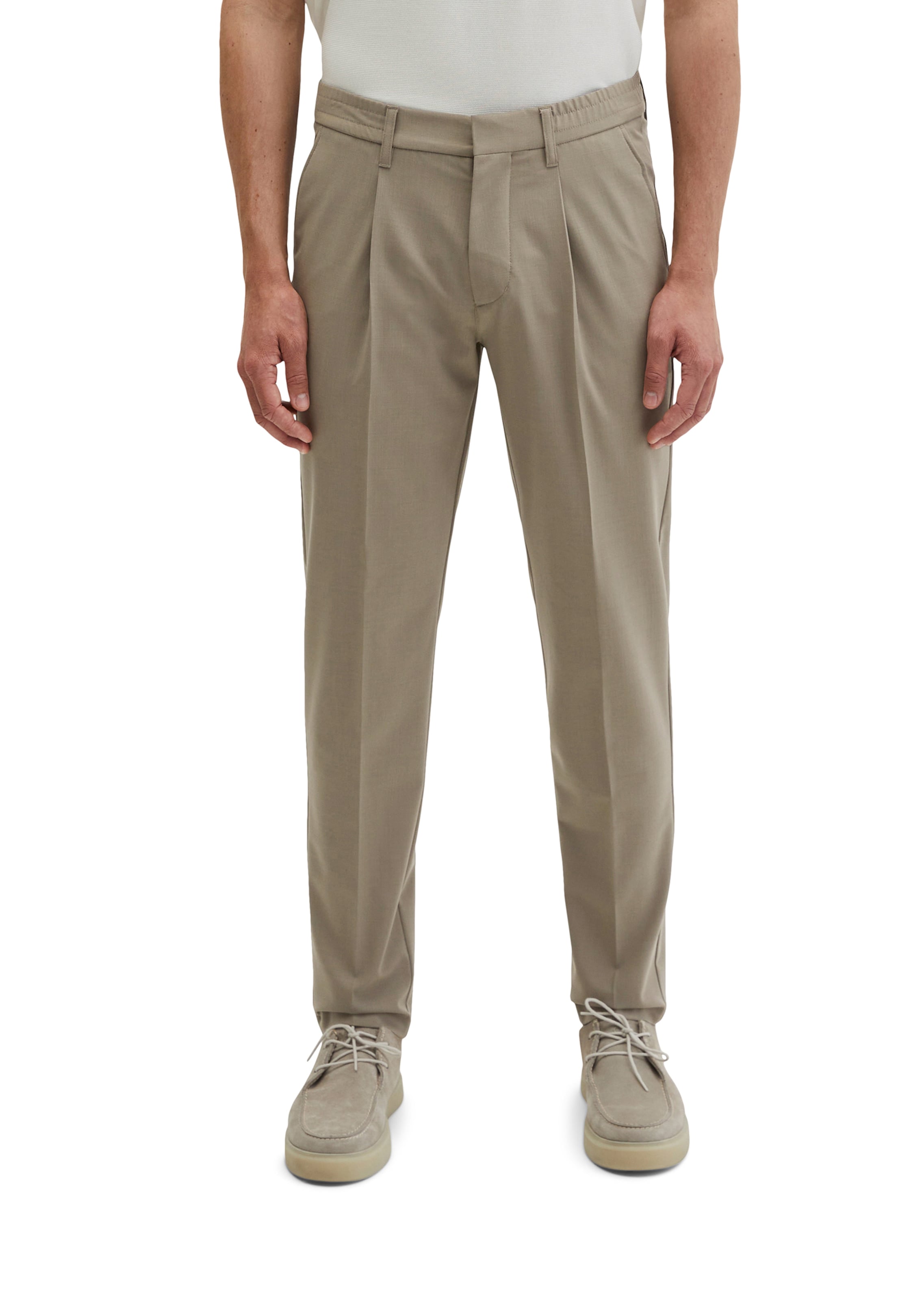 Marc O'Polo Regular Pants in Beige: front