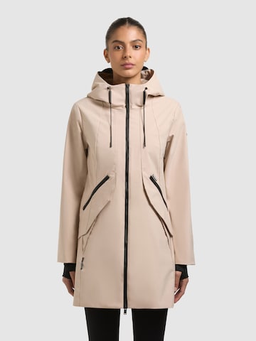 khujo Between-Seasons Parka 'Eiza' in Beige
