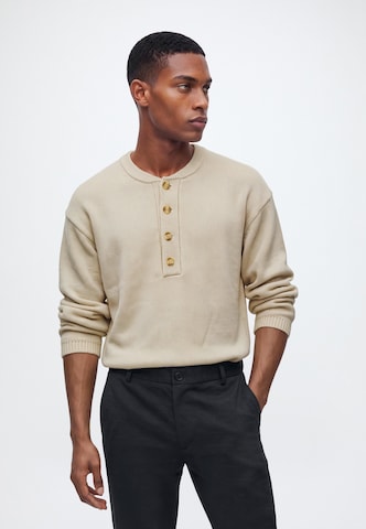 Abercrombie & Fitch Sveter - Béžová