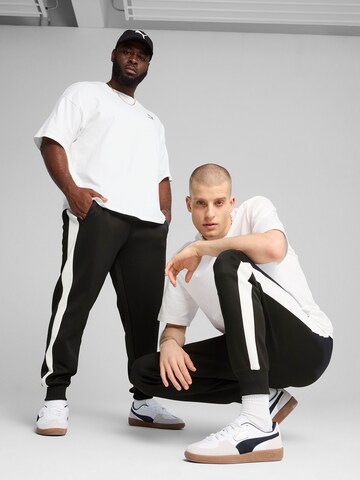 Tapered Pantaloni 'T7 Always On' di PUMA in nero: frontale