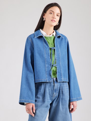 Veste mi-saison 'ONLThora' ONLY en bleu : devant