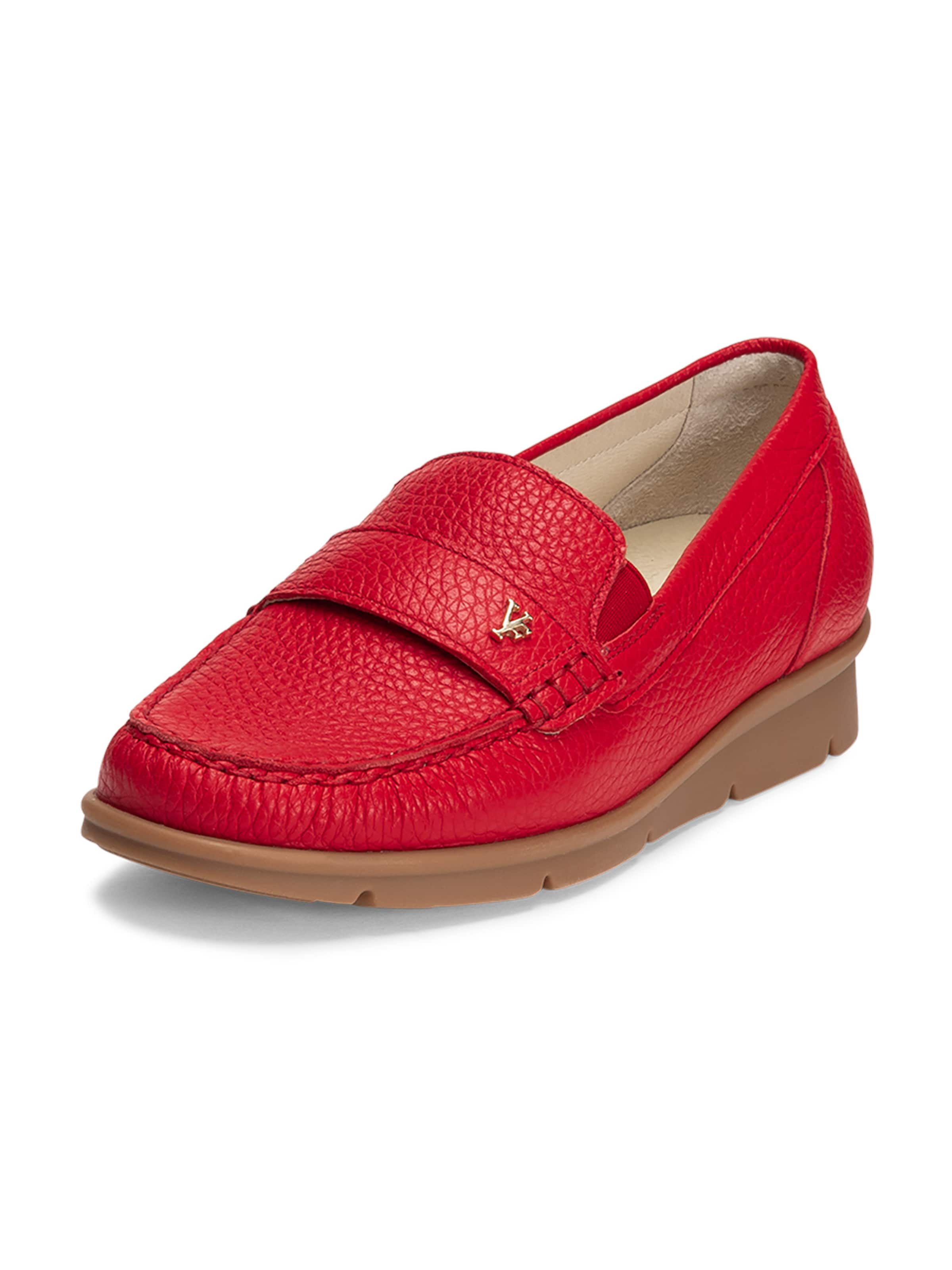 Mocassino di VITAFORM in rosso: frontale