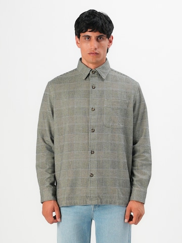 TOMMY HILFIGER Классический крой Рубашка в Синий: спереди