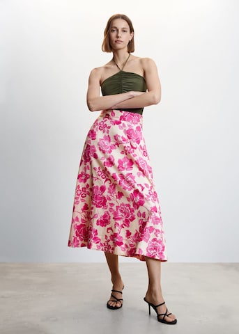 MANGO Skirt 'Macarena' in Pink