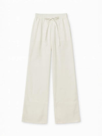 MixRay Pantalon en 38 en blanc, Vue avec produit