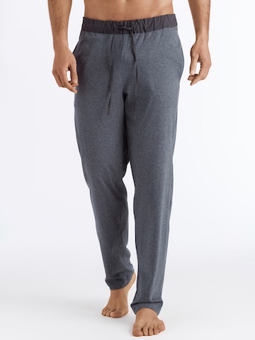 Hanro Pajama Pants 'Day & Night' in Grey: front