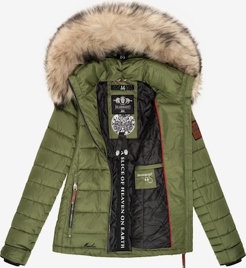 MARIKOO Winter jacket 'Lerikaa' in Green