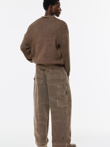 Pull&Bear Trui in Bruin