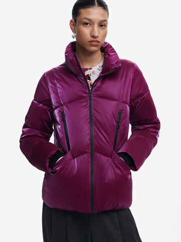 Desigual Zimná bunda - Červená: predná strana