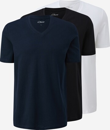 T-Shirt s.Oliver en bleu : devant