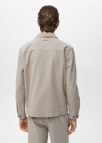 MANGO MAN Between-Season Jacket 'Alicudi3' in Grey