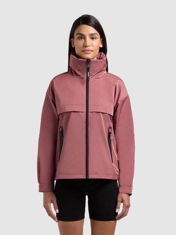 khujo Between-season jacket 'RAIBE2' in Pink: front