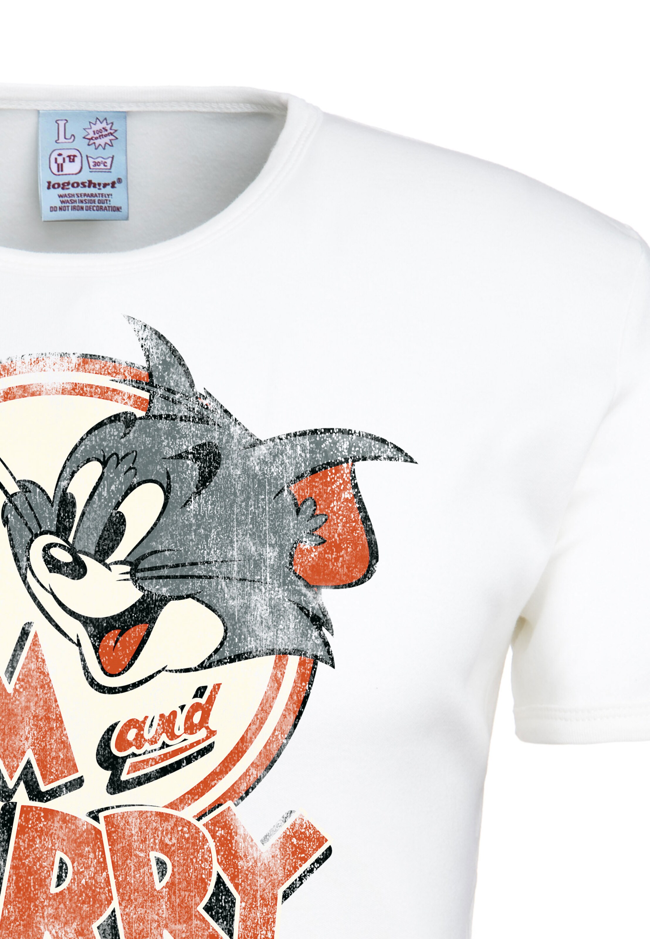 LOGOSHIRT Shirt in White
