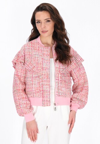 faina - Chaqueta de entretiempo en rosa: frente
