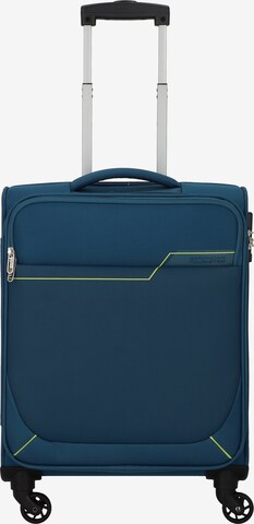 American Tourister Trolley 'Fun Slope' in Blauw: voorkant