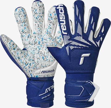 REUSCH Sports gloves 'Attrakt Freegel Fusion Ortho-Tec' in Blue: front