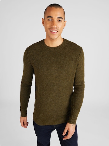 Pull-over NOWADAYS en vert : devant