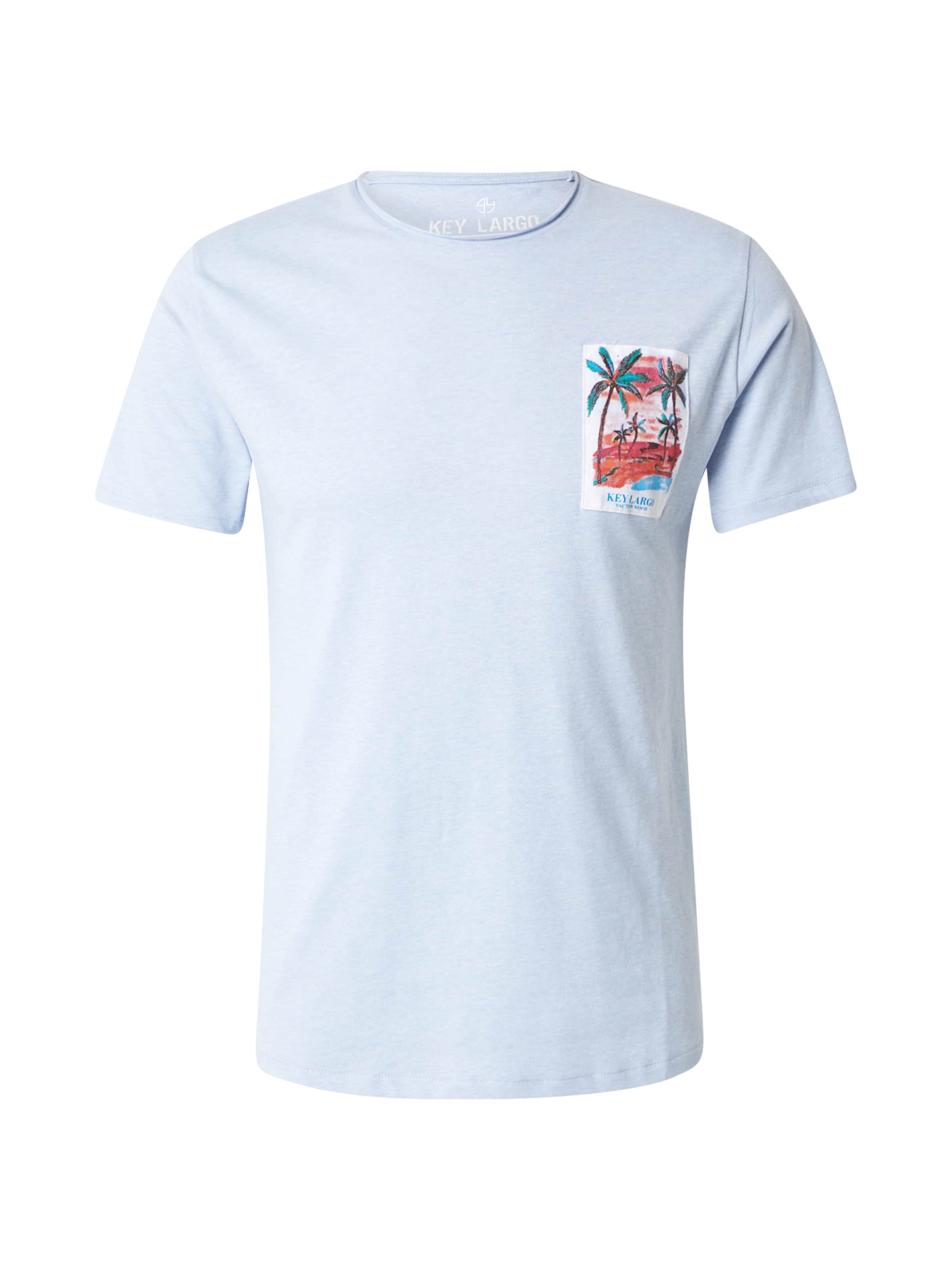 Key Largo Shirt 'Vibes' in Blue: front
