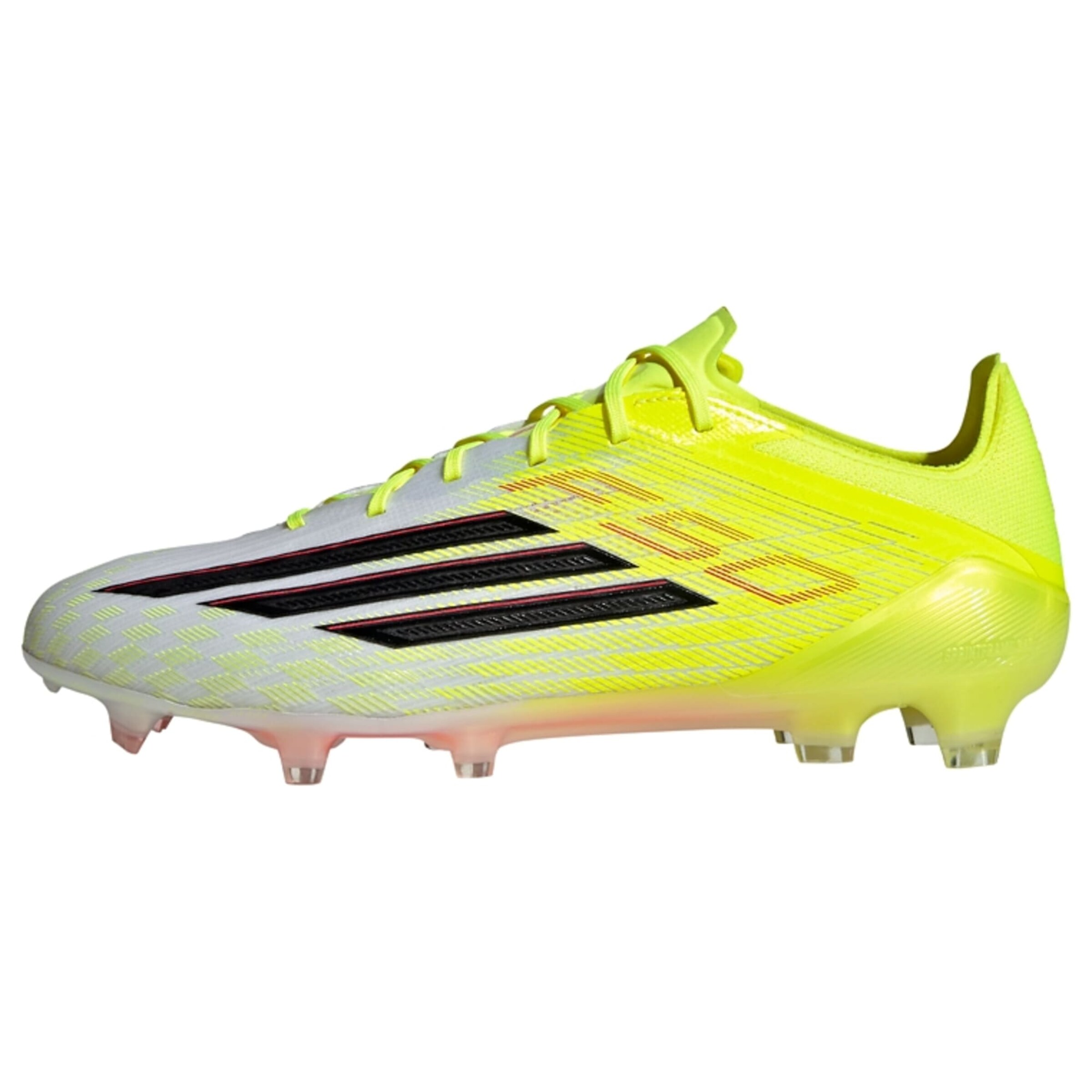 ADIDAS PERFORMANCE Soccer shoe 'F50 Elite' in Lemon yellow / Red / Black / White, Item view