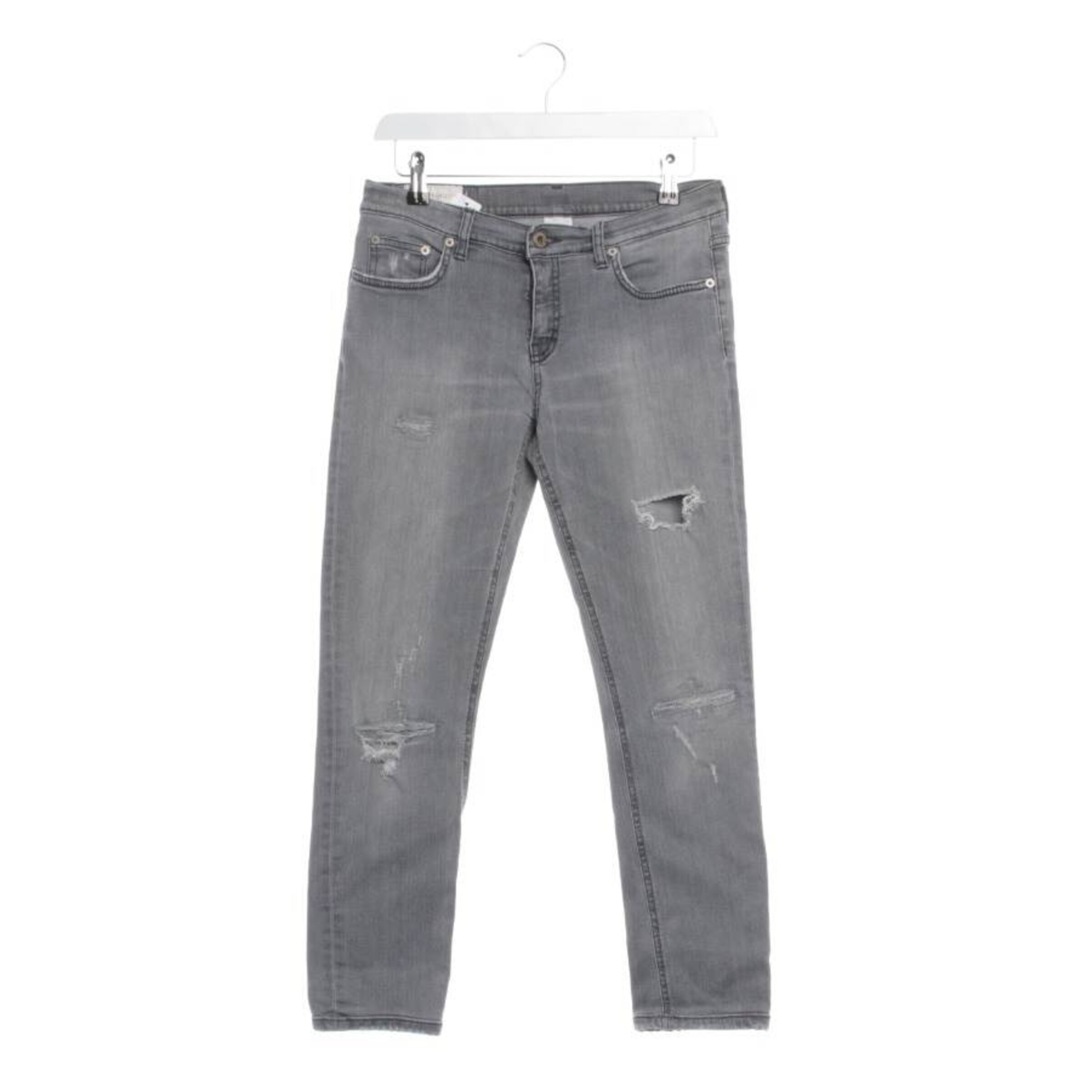 Dondup Jeans 30 in Grau: Vorderseite