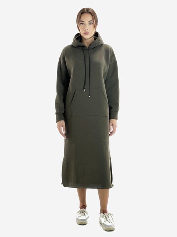 Elara Kleid in Grün: Vorderseite