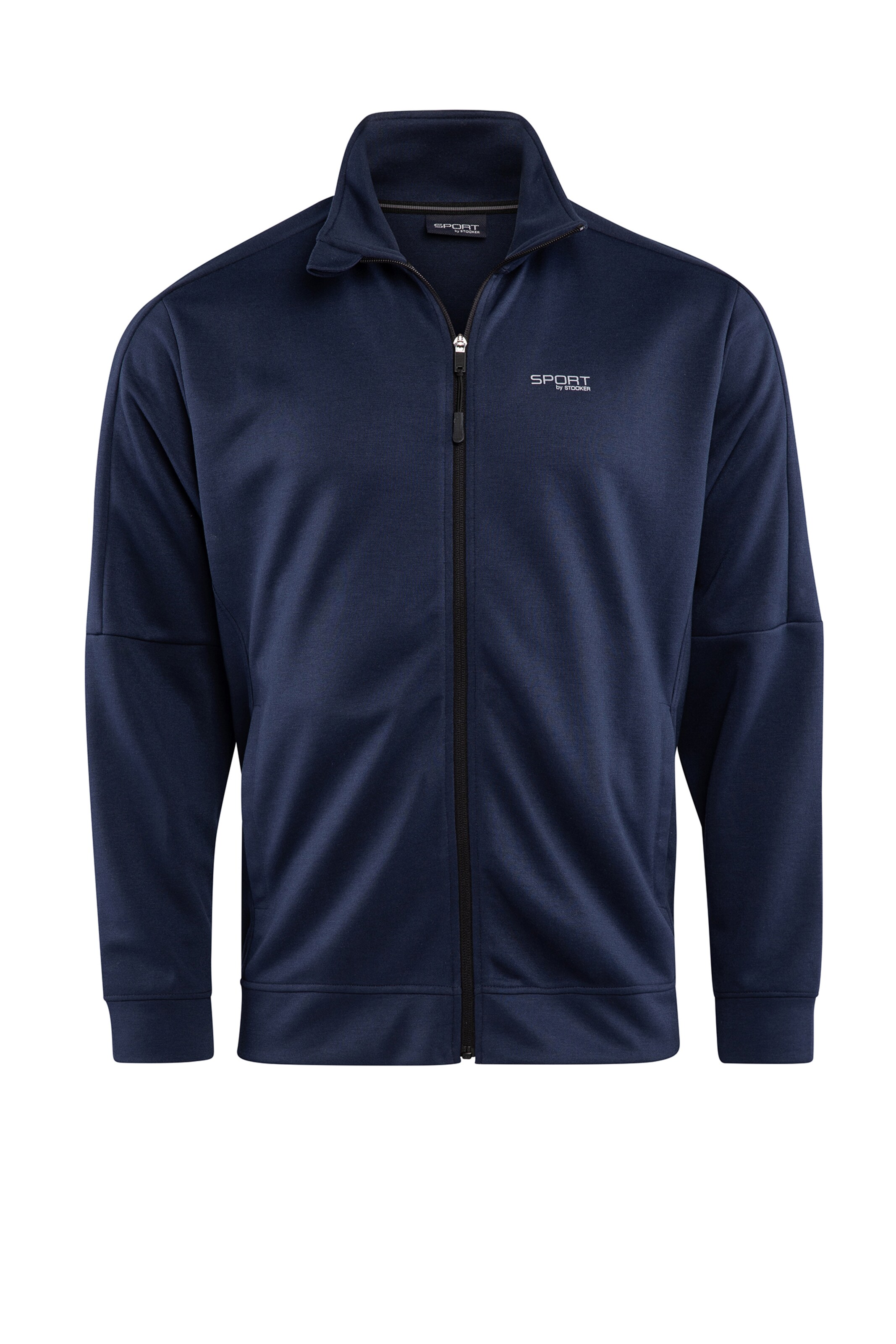 Stooker Men Sweatjacke 'Sydney' in Blau: Vorderseite