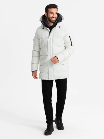 Ombre Winter jacket 'OM-JALJ-0201' in White
