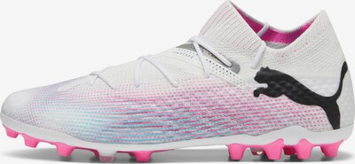 PUMA Voetbalschoen 'FUTURE 7 ULTIMATE' in de kleur Lichtblauw / Pink / Zwart / Wit, Productweergave