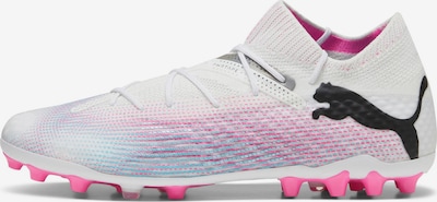 PUMA Voetbalschoen 'FUTURE 7 ULTIMATE' in de kleur Lichtblauw / Pink / Zwart / Wit, Productweergave