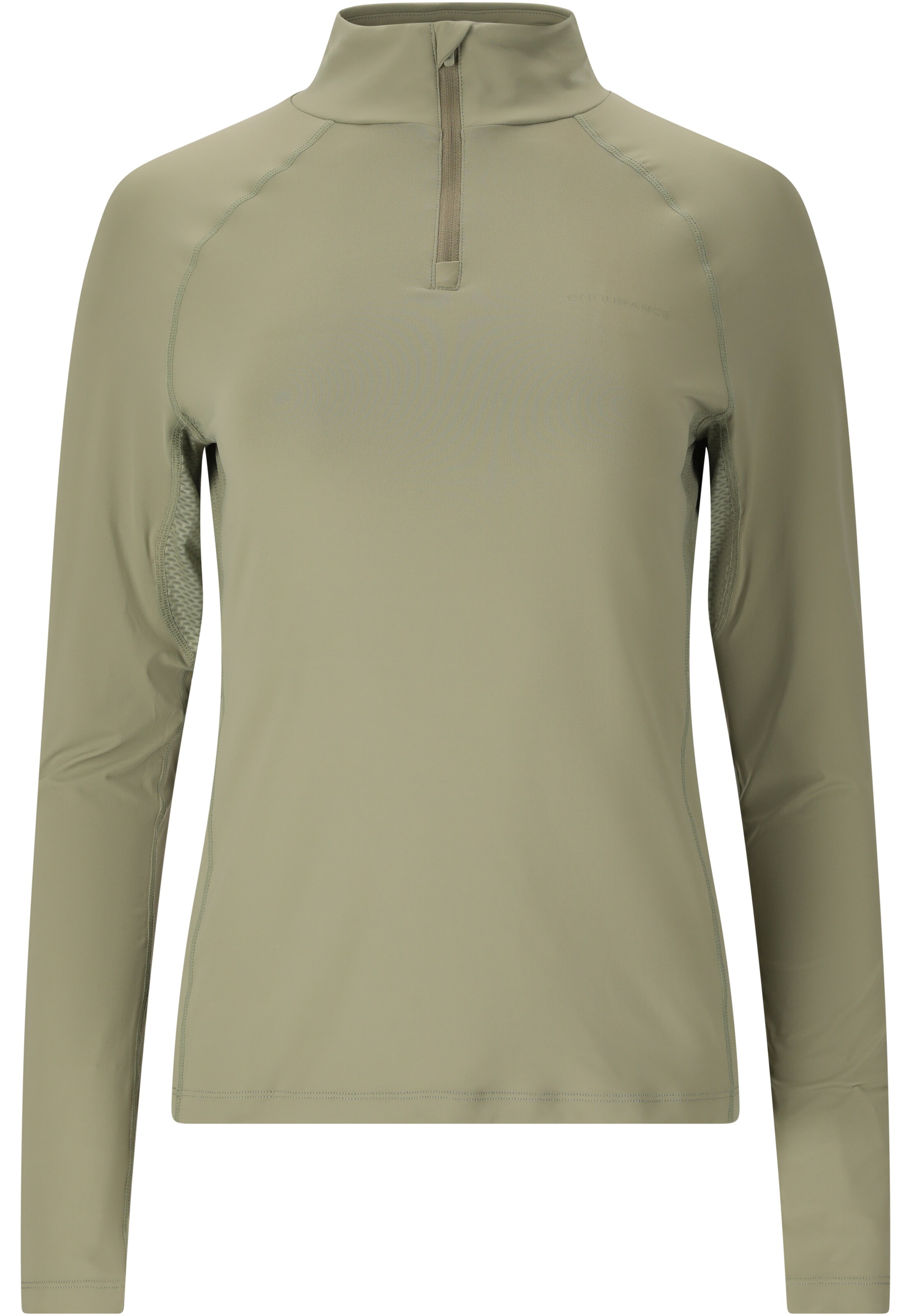 ENDURANCE Sporttrui 'Chrissie' in Groen: voorkant