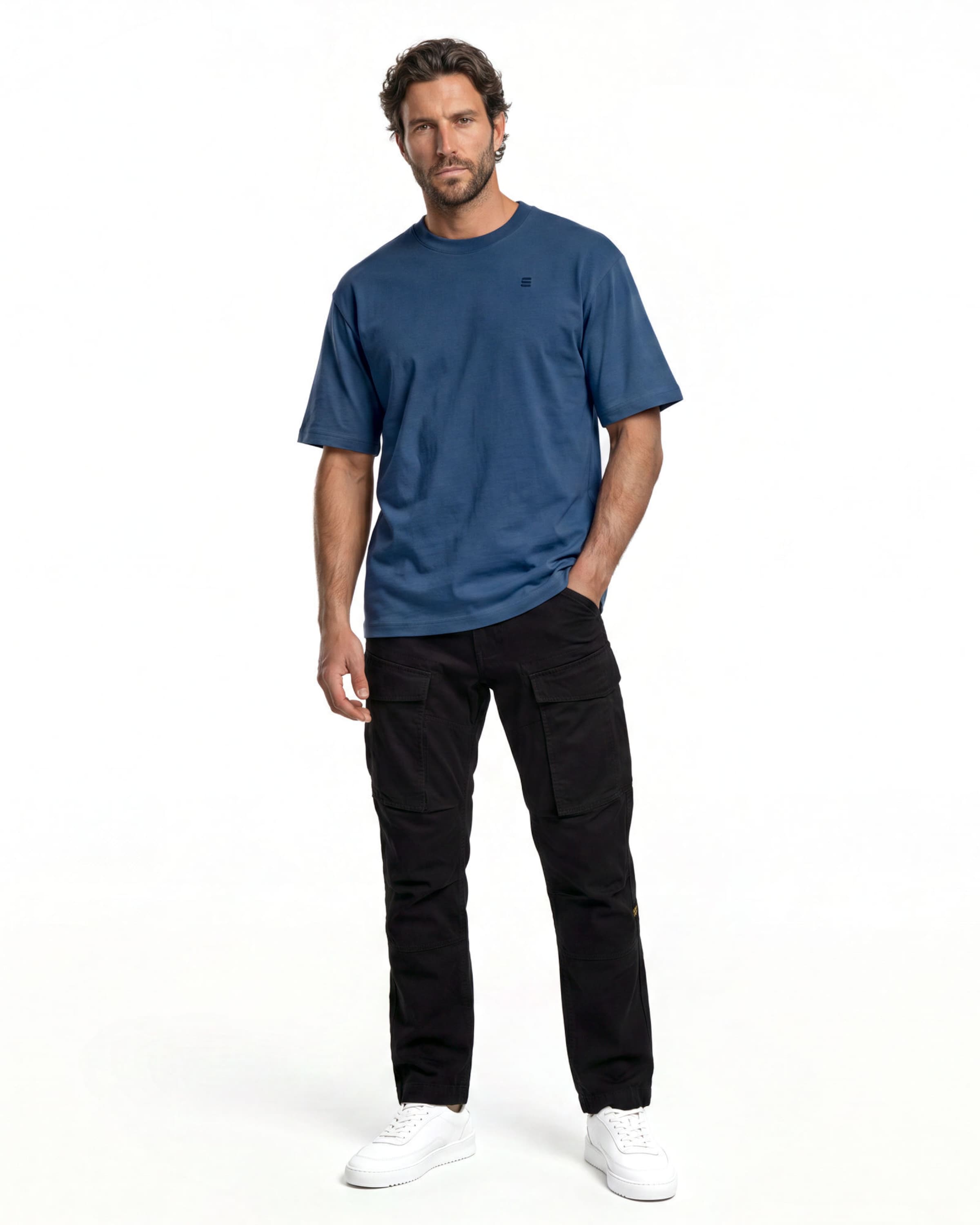 G-STAR Tapered O 5 pockets-Army pant ' ' in Schwarz: Vorderseite